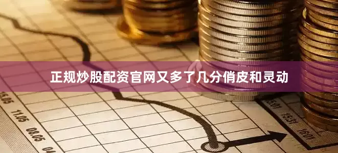 正规炒股配资官网又多了几分俏皮和灵动
