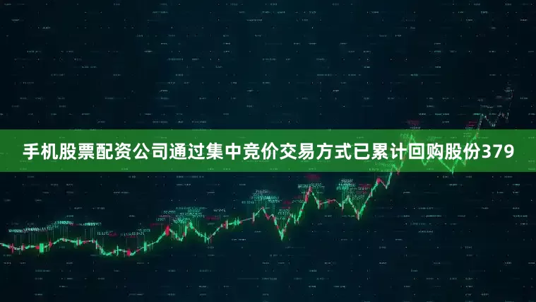 手机股票配资公司通过集中竞价交易方式已累计回购股份379
